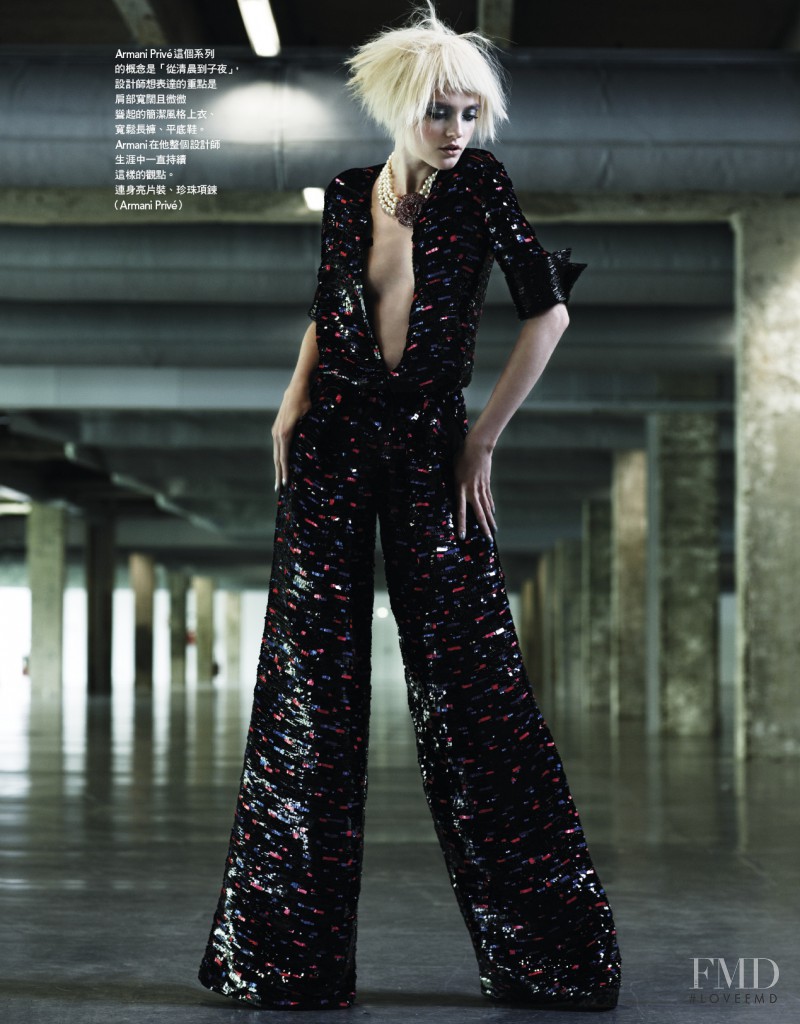 Vlada Roslyakova featured in Couture Art, October 2012