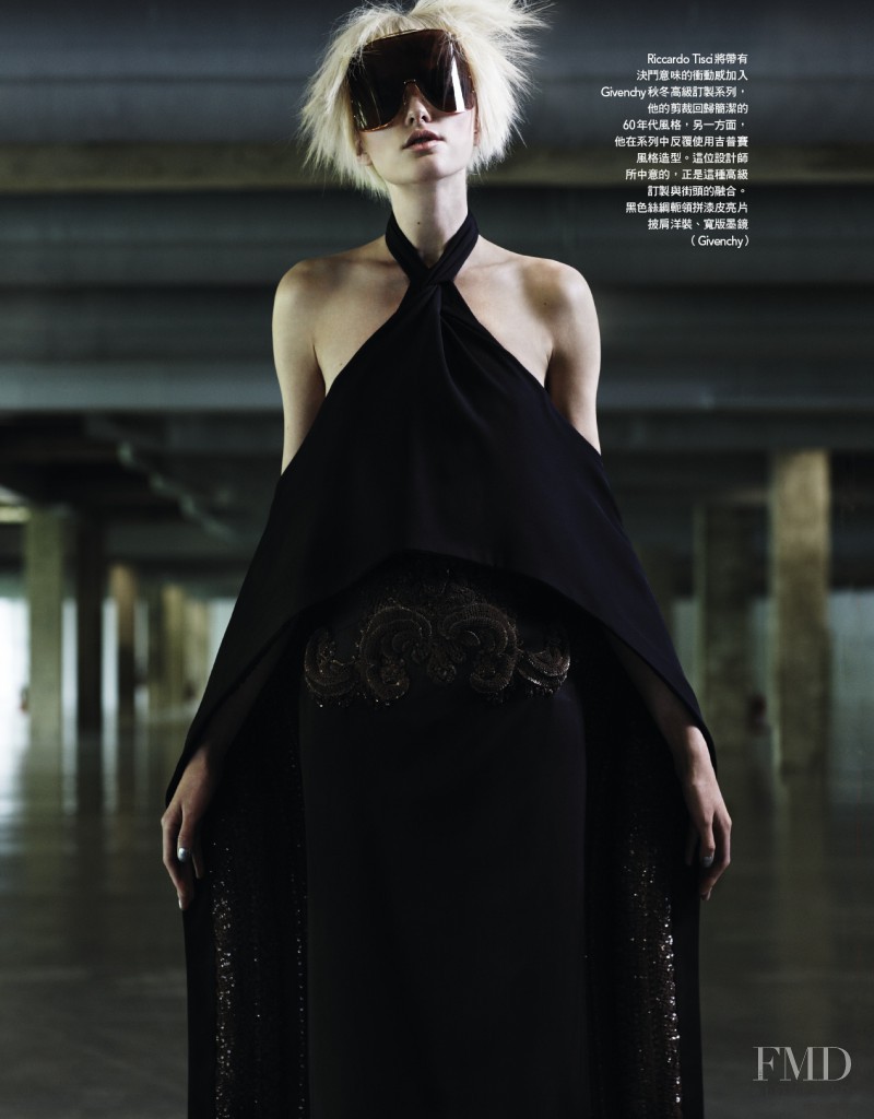 Vlada Roslyakova featured in Couture Art, October 2012