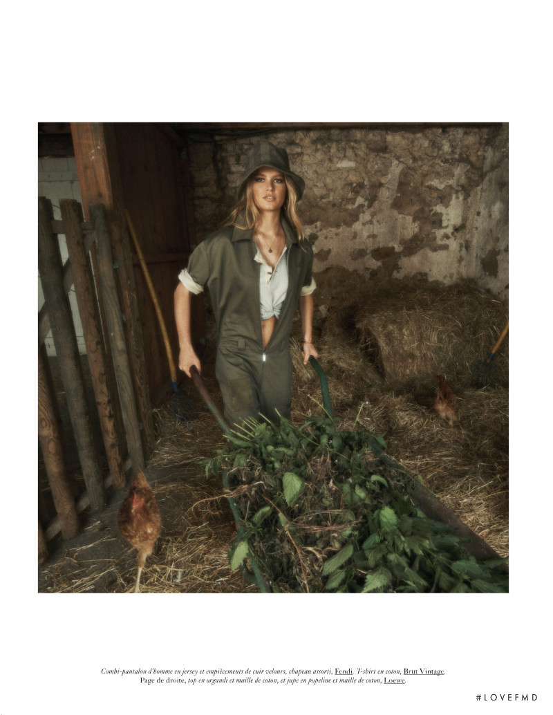 Anna Ewers featured in Grandeur Nature, November 2019