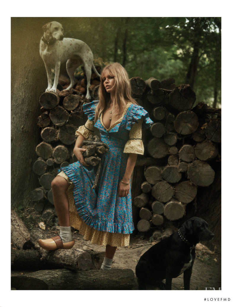 Anna Ewers featured in Grandeur Nature, November 2019