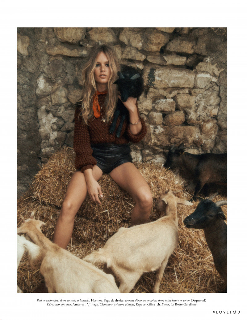 Anna Ewers featured in Grandeur Nature, November 2019