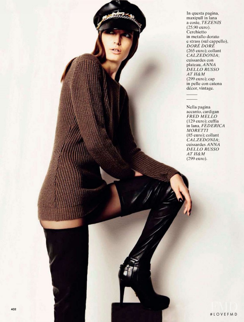 Zlata Mangafic featured in Tricot, October 2012