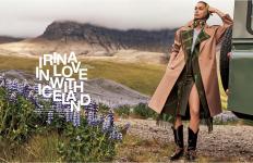 Irina In Love with Iceland