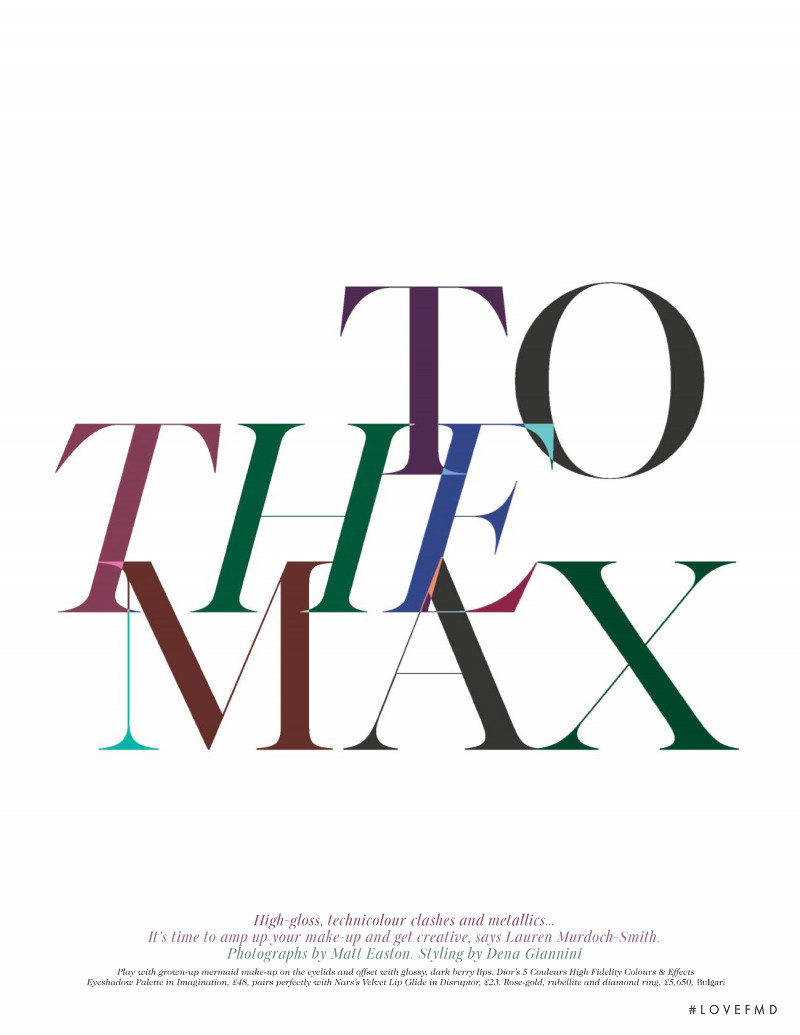 To The Max, December 2019