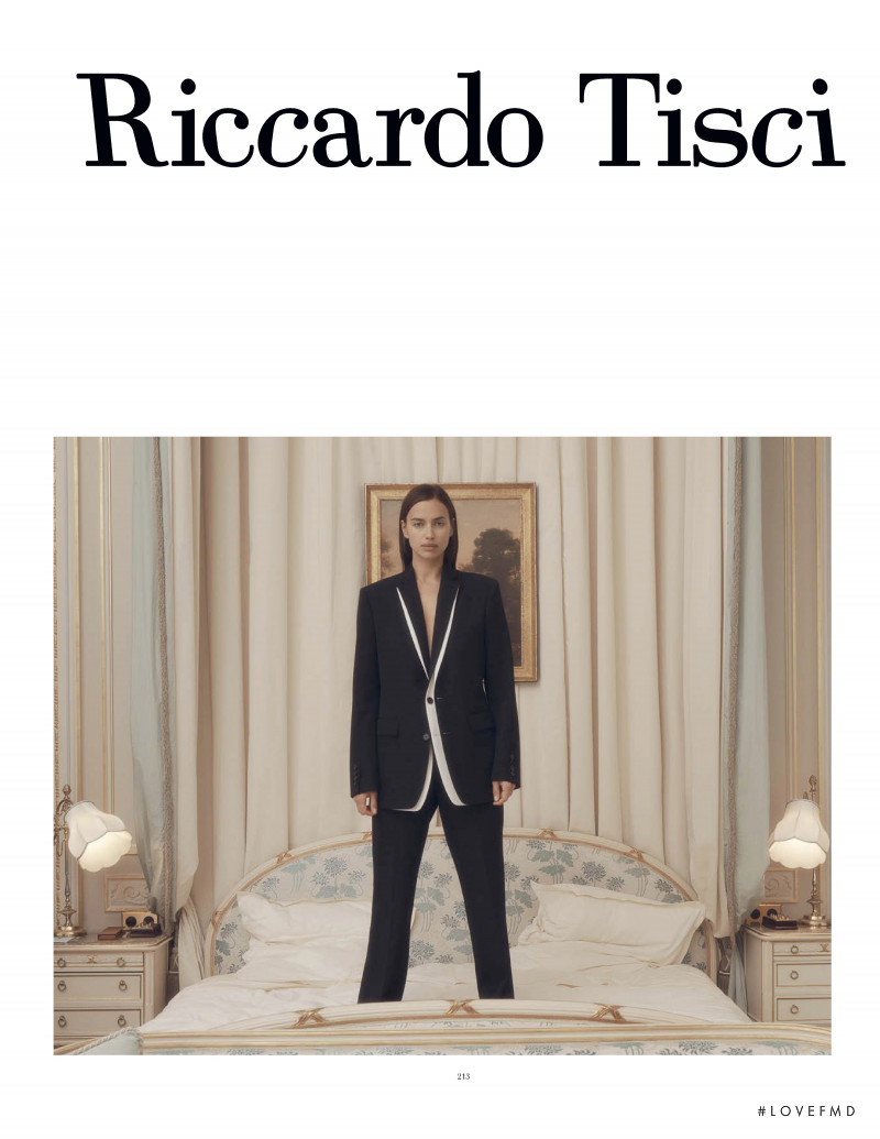 Irina Shayk featured in Riccardo Tisci, November 2019