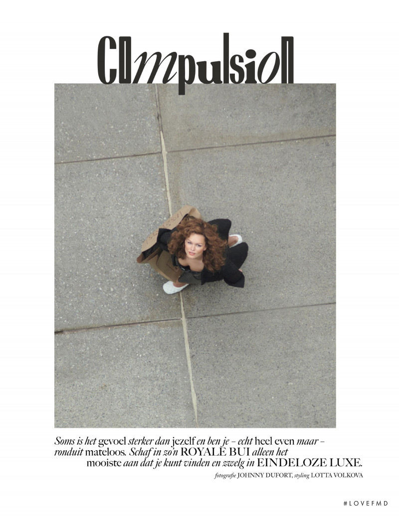 Anna Ewers featured in Comulsion, December 2019