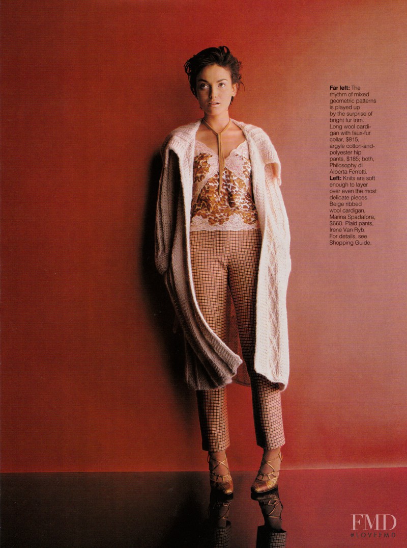 Laura Ponte featured in The Long Cardigan, September 1997