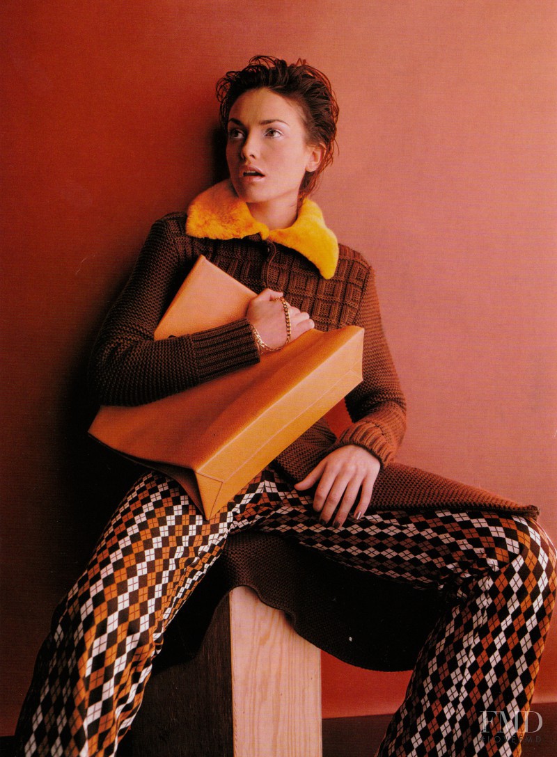 Laura Ponte featured in The Long Cardigan, September 1997