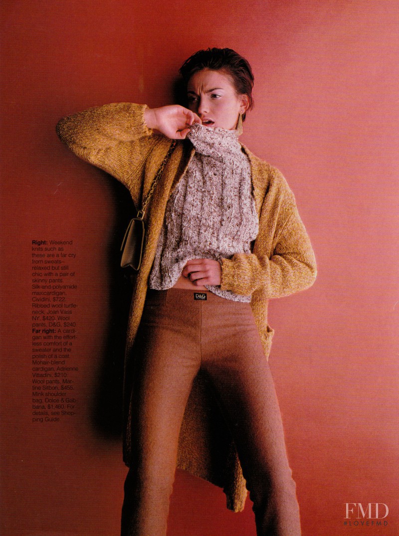 Laura Ponte featured in The Long Cardigan, September 1997