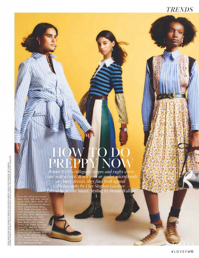 Rocio Marconi featured in Hot To Do Preppy Now, January 2020