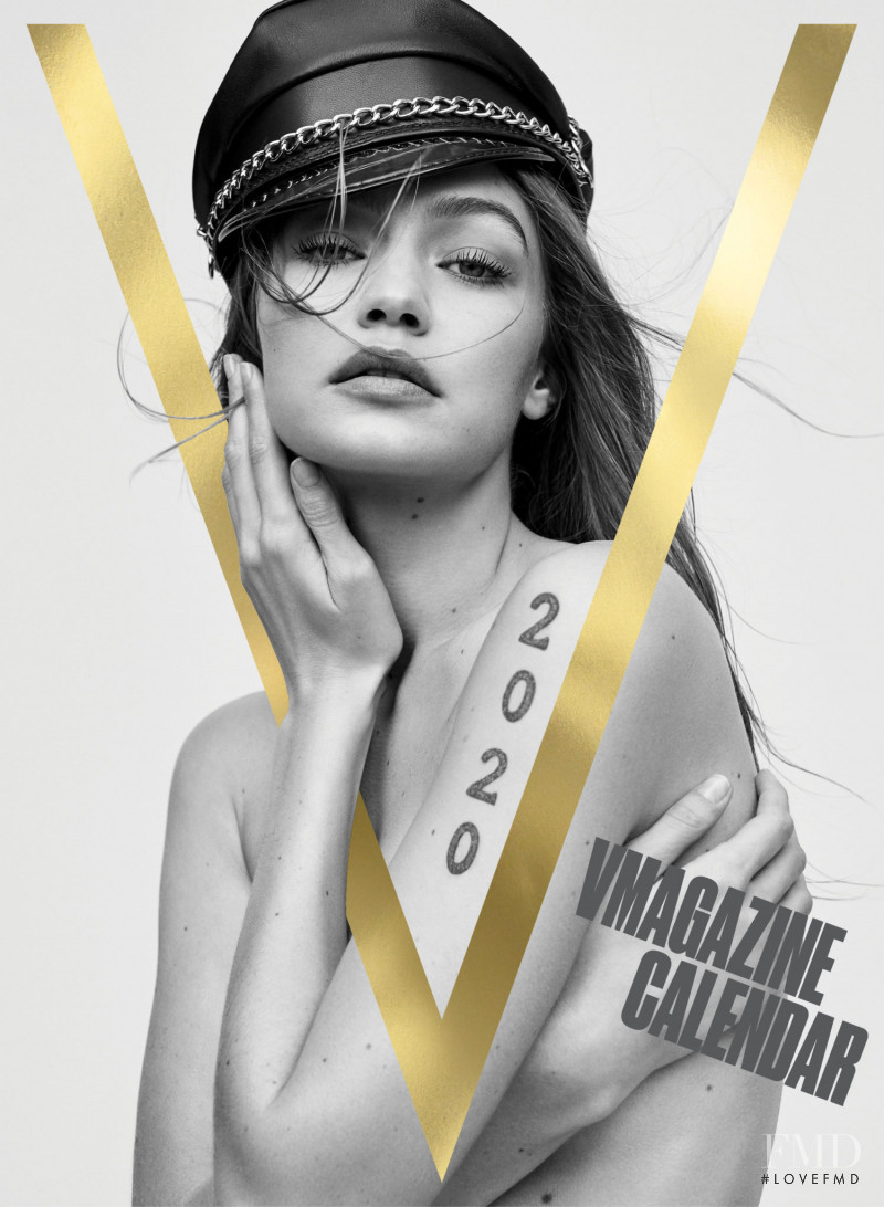 Gigi Hadid featured in V\'S 2020 Calendar, January 2020