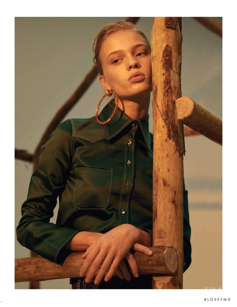 Karina Kozionova featured in Total western, May 2018