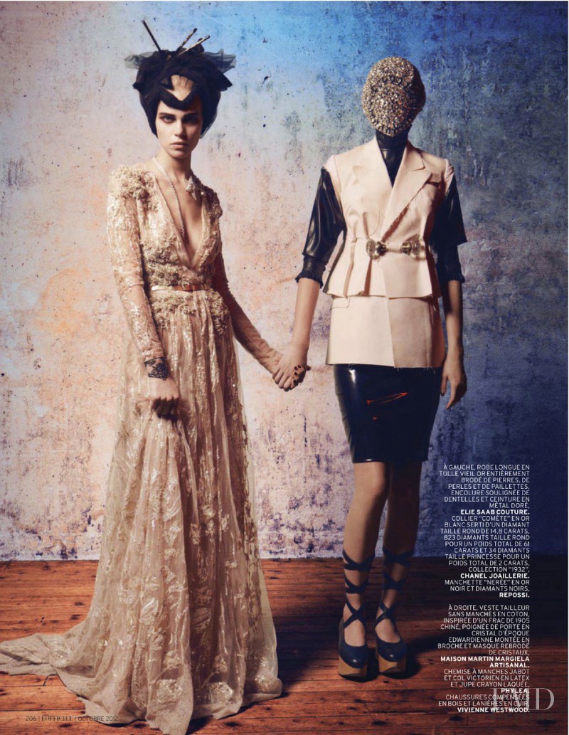Emma Xie featured in Extreme Couture, October 2012
