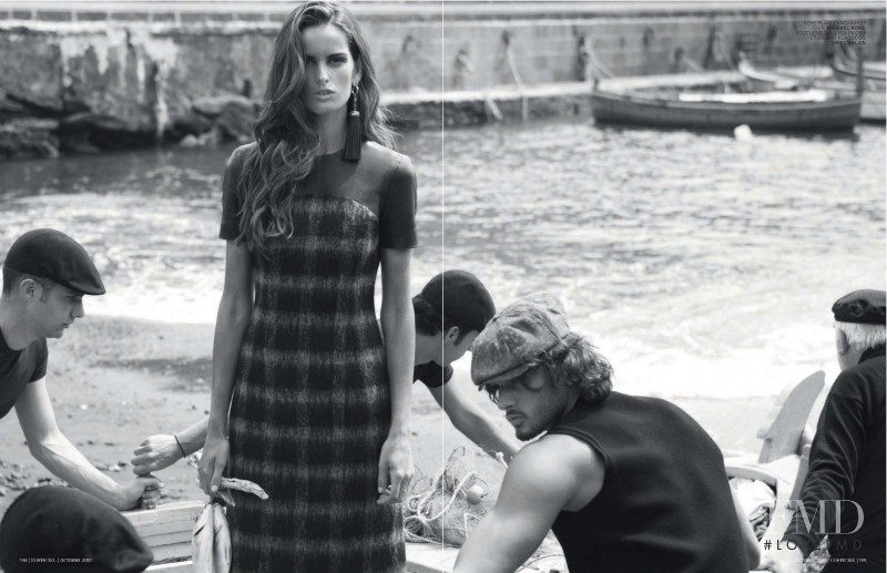 Izabel Goulart featured in Taormina Mon Amour, October 2012