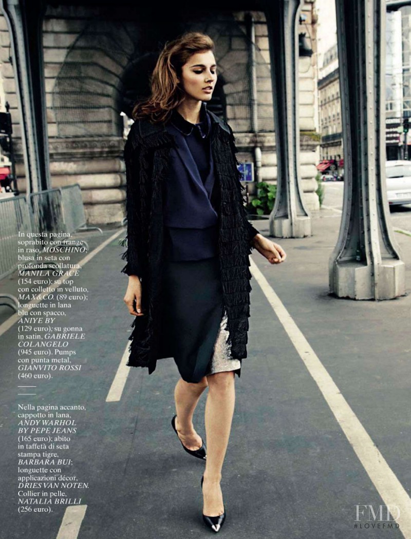 Vika Volkute featured in Woman In Paris, October 2012