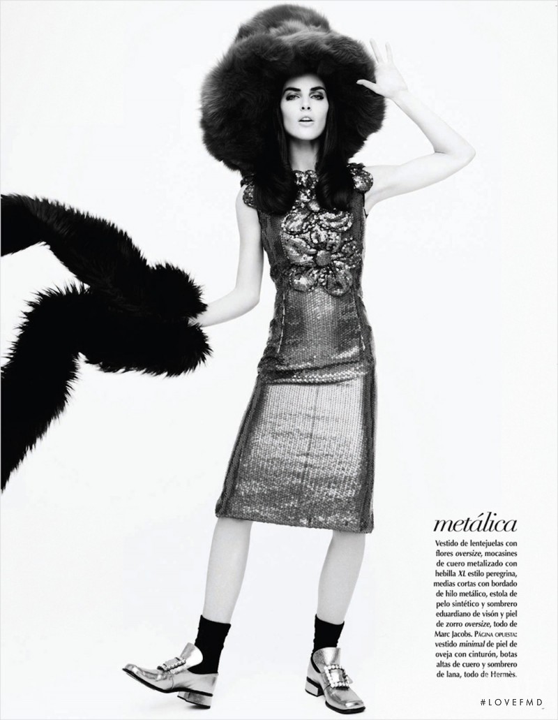 Hilary Rhoda featured in Lujo Audaz, October 2012