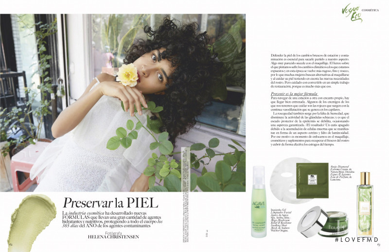 Luz Pavon featured in Preservar la Piel, January 2020