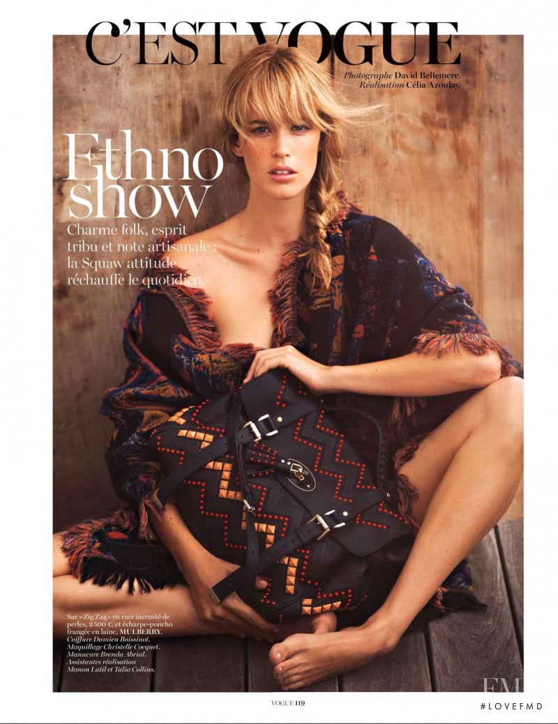 Franziska von Tschurtschenthaler featured in C\'est Vogue, November 2012