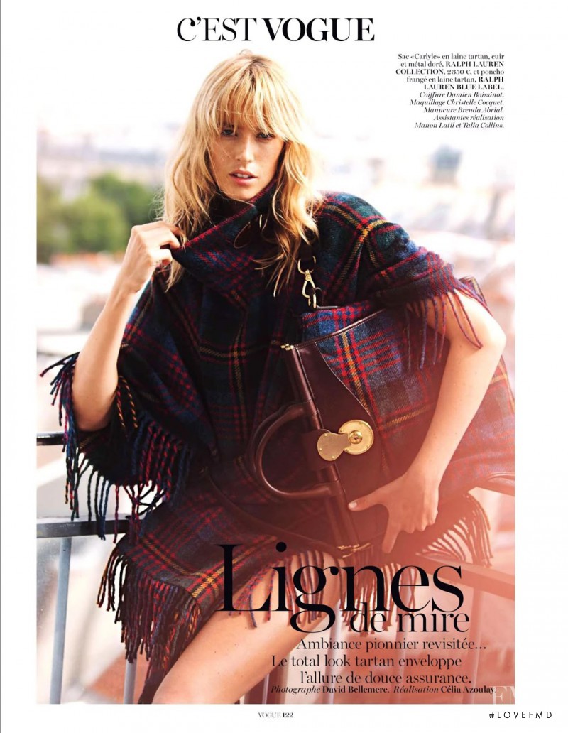 Franziska von Tschurtschenthaler featured in C\'est Vogue, November 2012