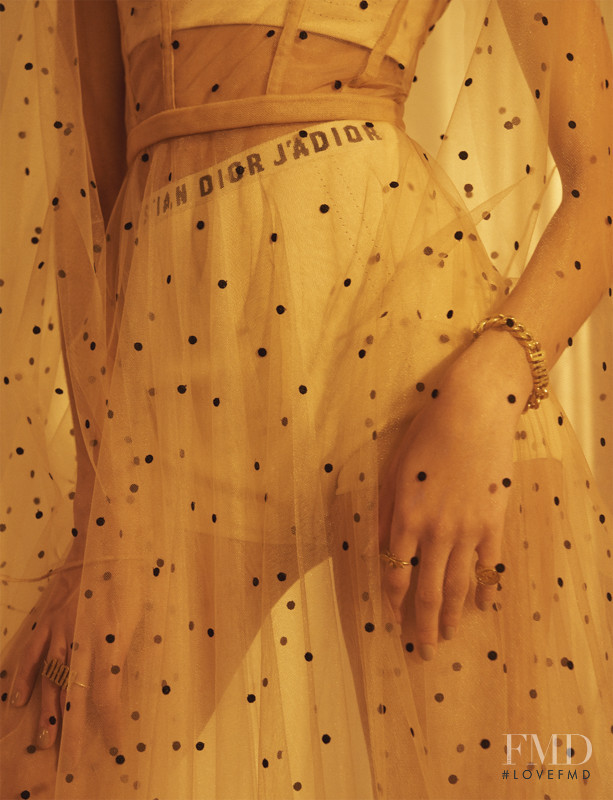 Yasmin Wijnaldum featured in Julia Noni, February 2017