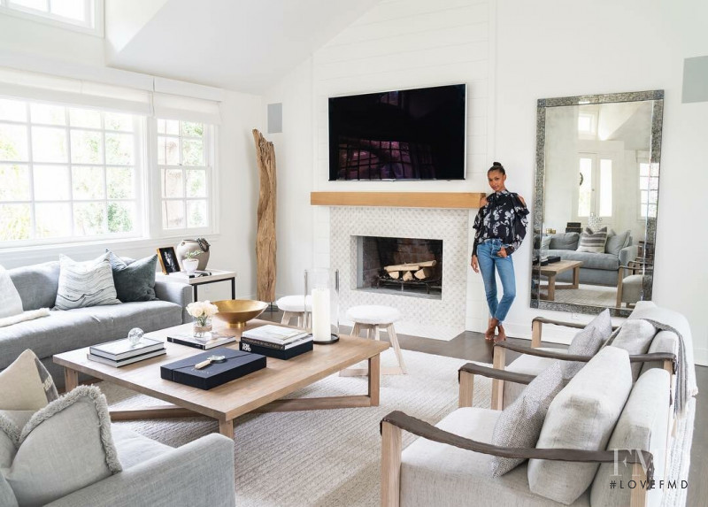 Jasmine Tookes featured in LA Home, March 2019