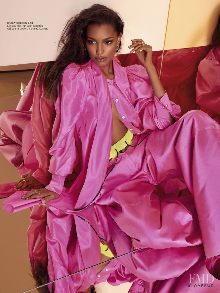 Jasmine Tookes featured in Shine Bright, April 2019