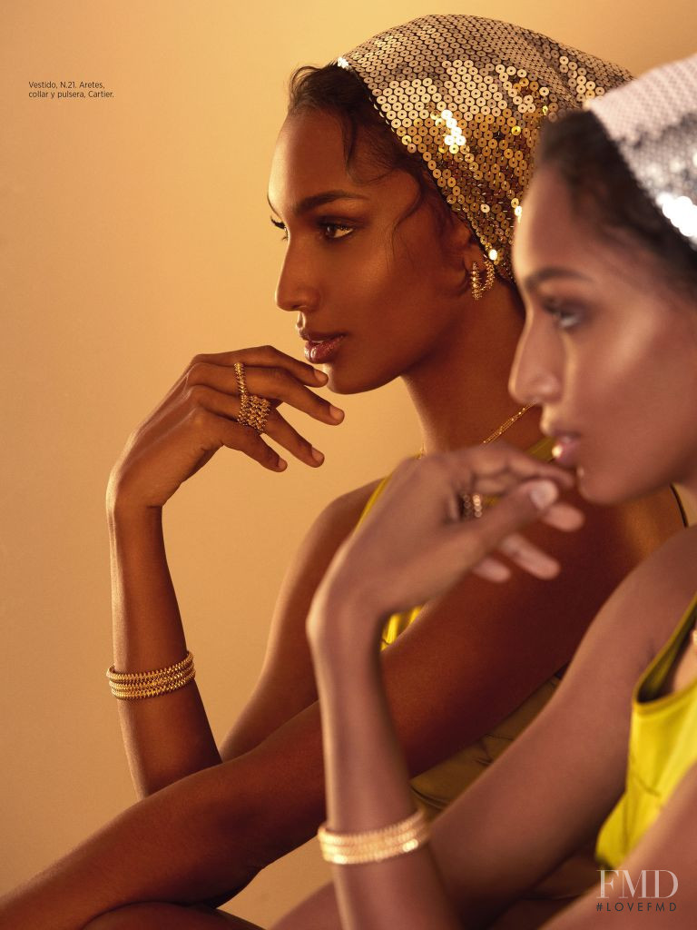 Jasmine Tookes featured in Shine Bright, April 2019