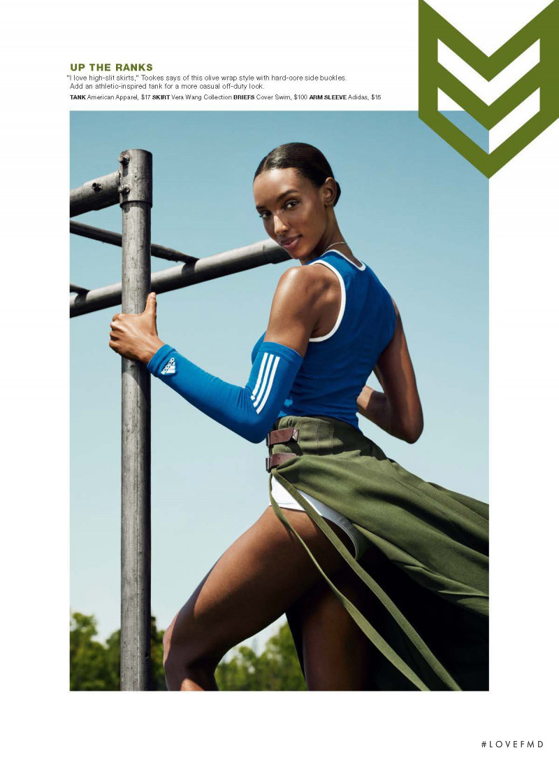 Jasmine Tookes featured in Boot Camp, October 2016