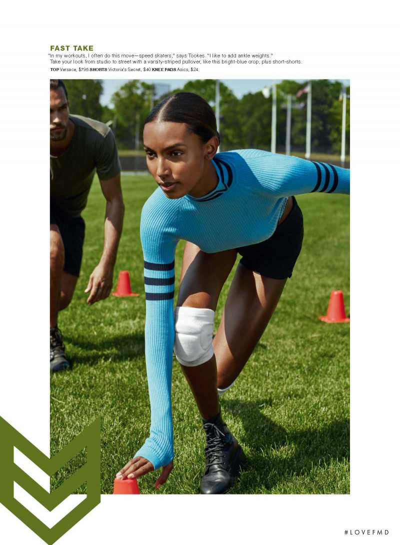 Jasmine Tookes featured in Boot Camp, October 2016