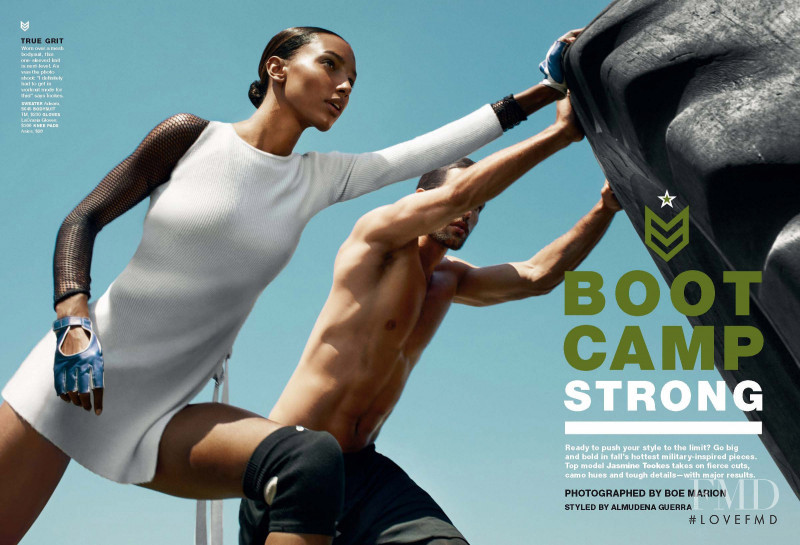 Jasmine Tookes featured in Boot Camp, October 2016