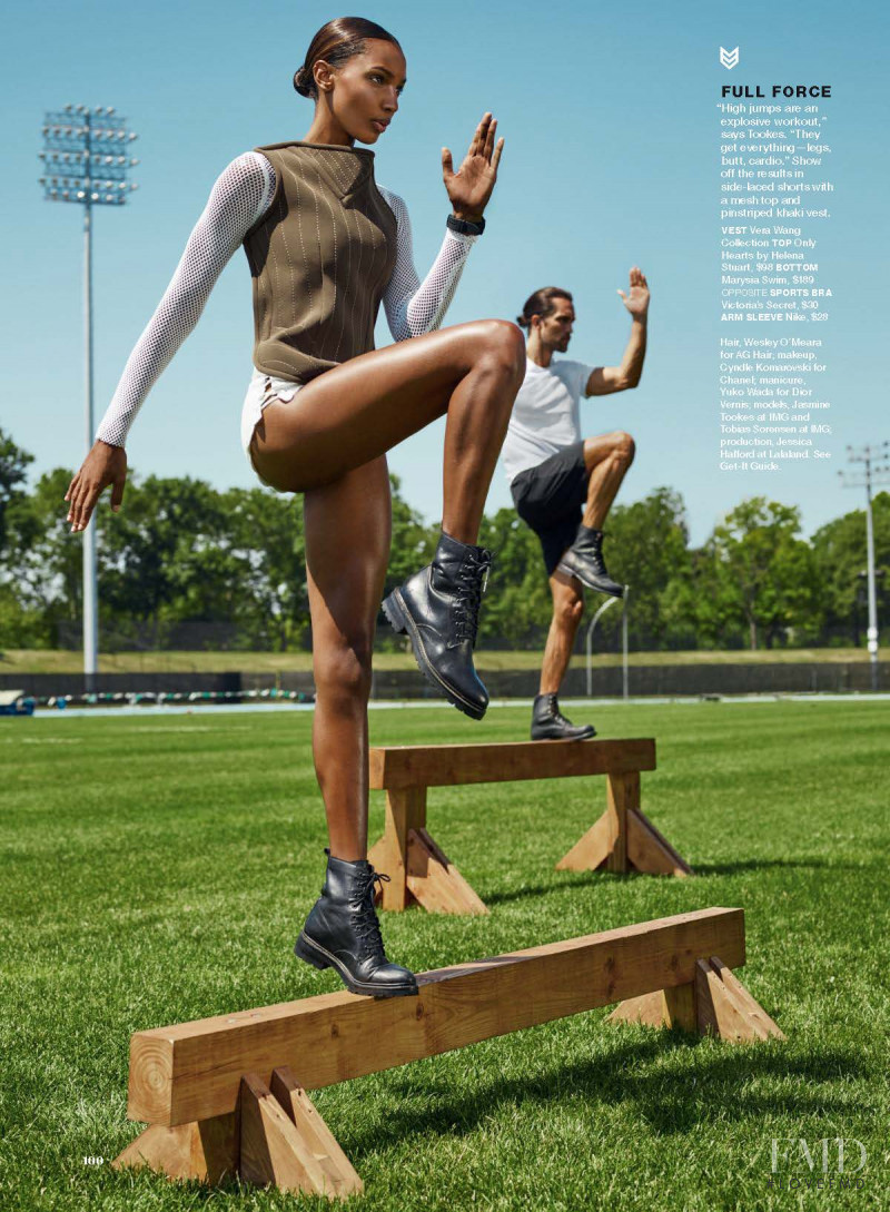 Jasmine Tookes featured in Boot Camp, October 2016