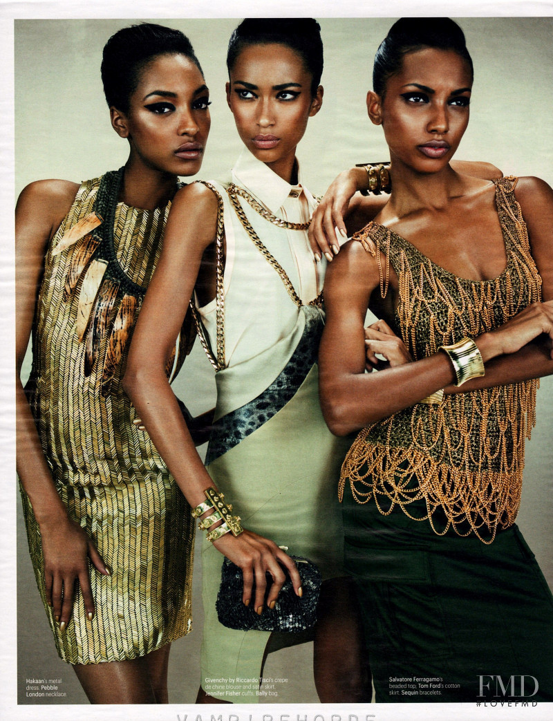 Jasmine Tookes featured in Feminine Mystique, March 2012