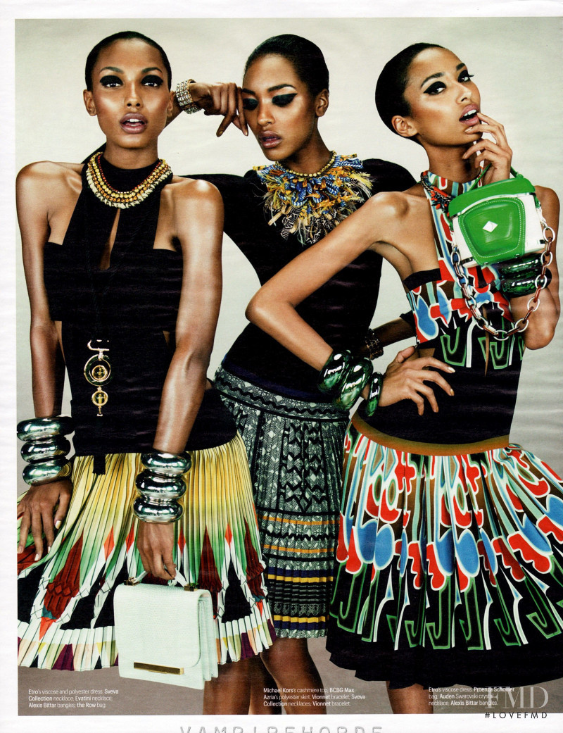 Jasmine Tookes featured in Feminine Mystique, March 2012