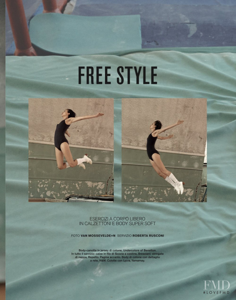 Sean Levy featured in Free Style, November 2017