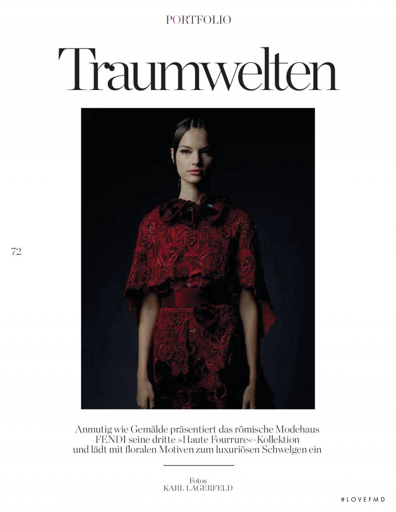 Faretta Radic featured in Traumwelten, September 2017