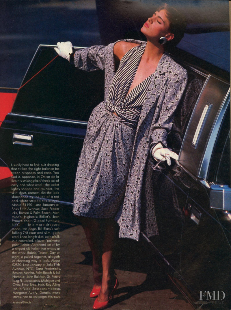 A Strong Sense of Ease/Vogue Patterns, December 1985