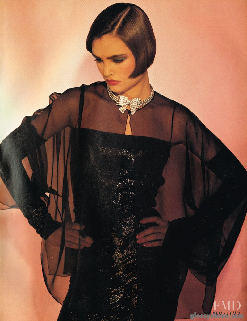 Talisa Soto featured in A New Number for Chanel, June 1983