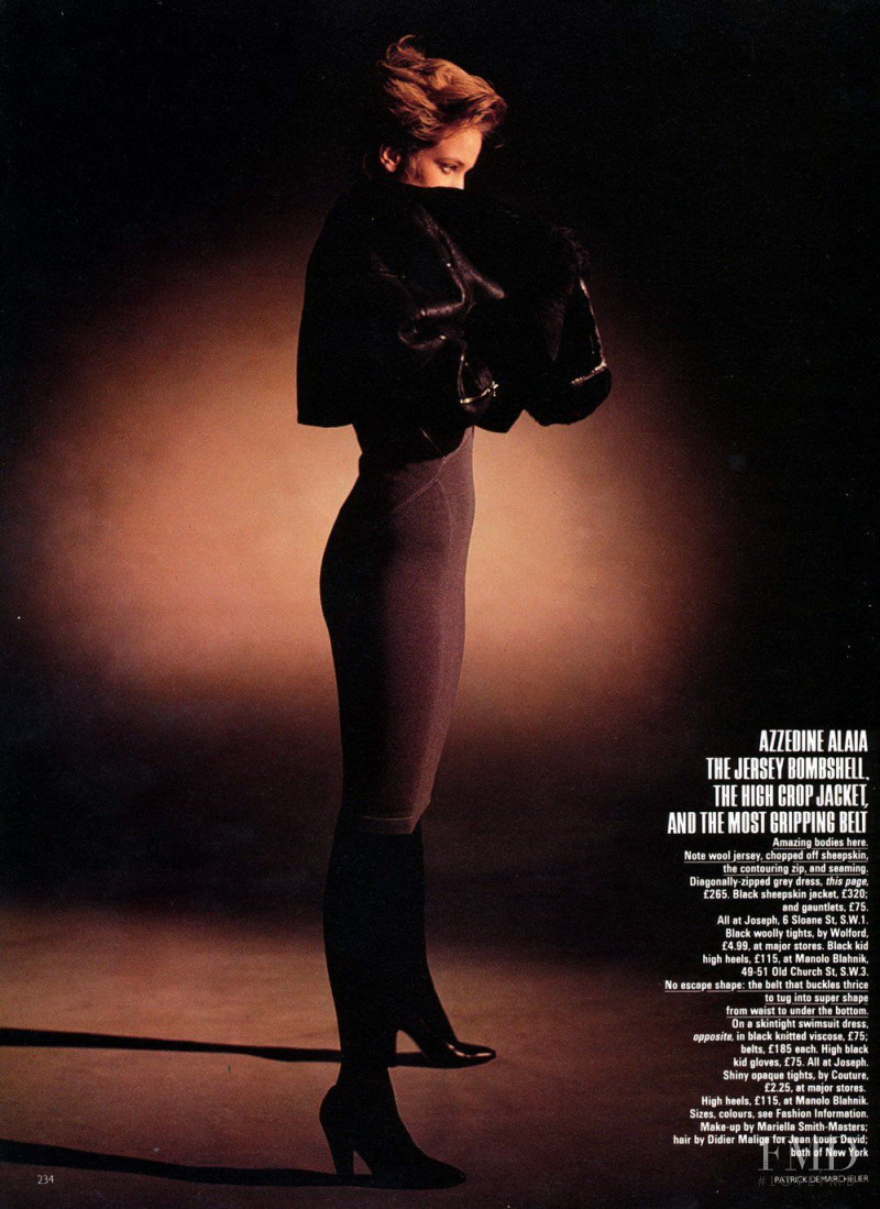 Bonnie Berman featured in Great Shapes You\'re In, October 1983