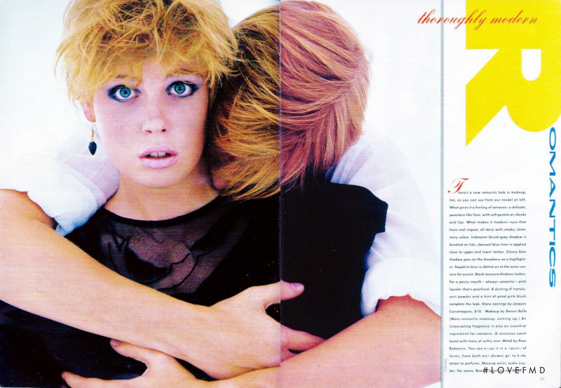 Jeny Howorth featured in Thoroughly Modern Romantics, December 1982