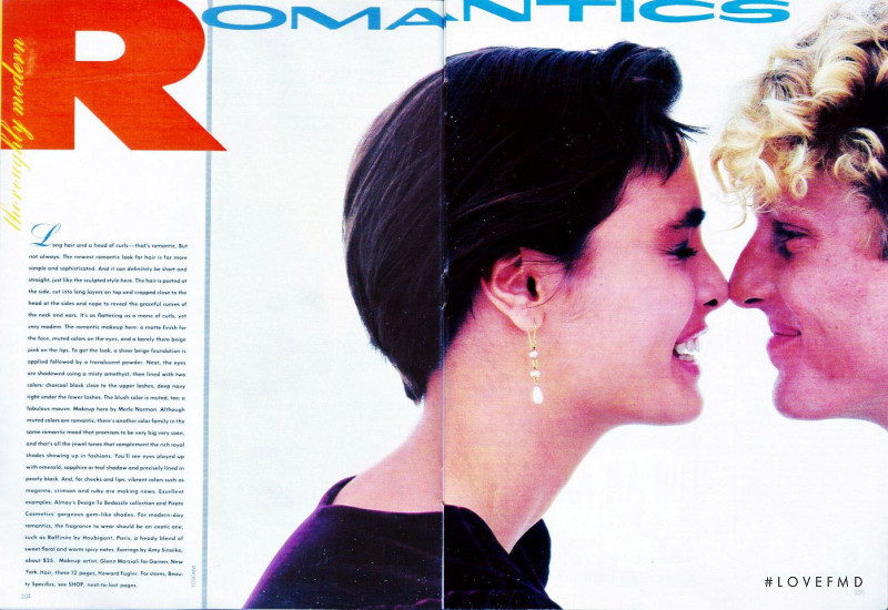 Jeny Howorth featured in Thoroughly Modern Romantics, December 1982