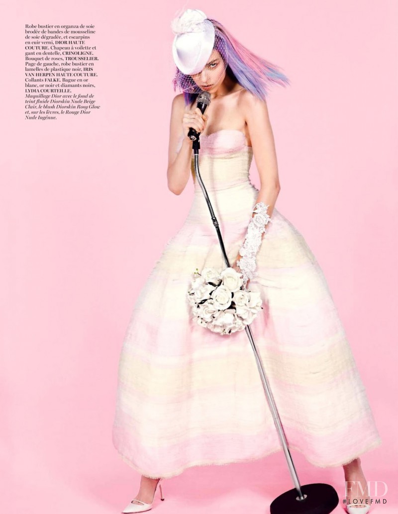 Kati Nescher featured in Haute Couture, November 2012