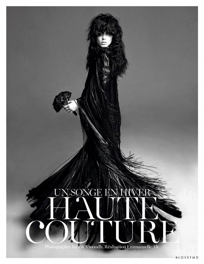 Kati Nescher featured in Haute Couture, November 2012