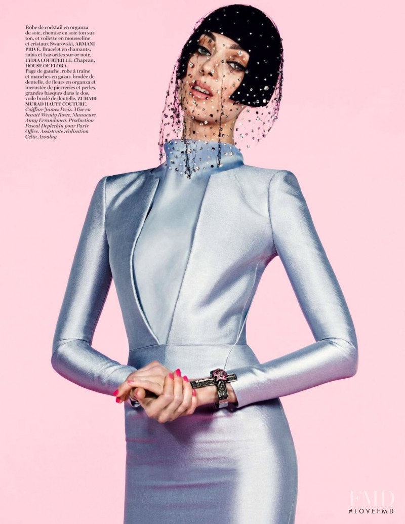 Kati Nescher featured in Haute Couture, November 2012