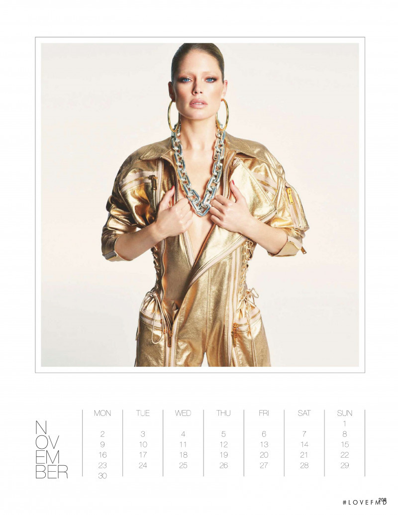 Doutzen Kroes featured in Calendar 2020, March 2020