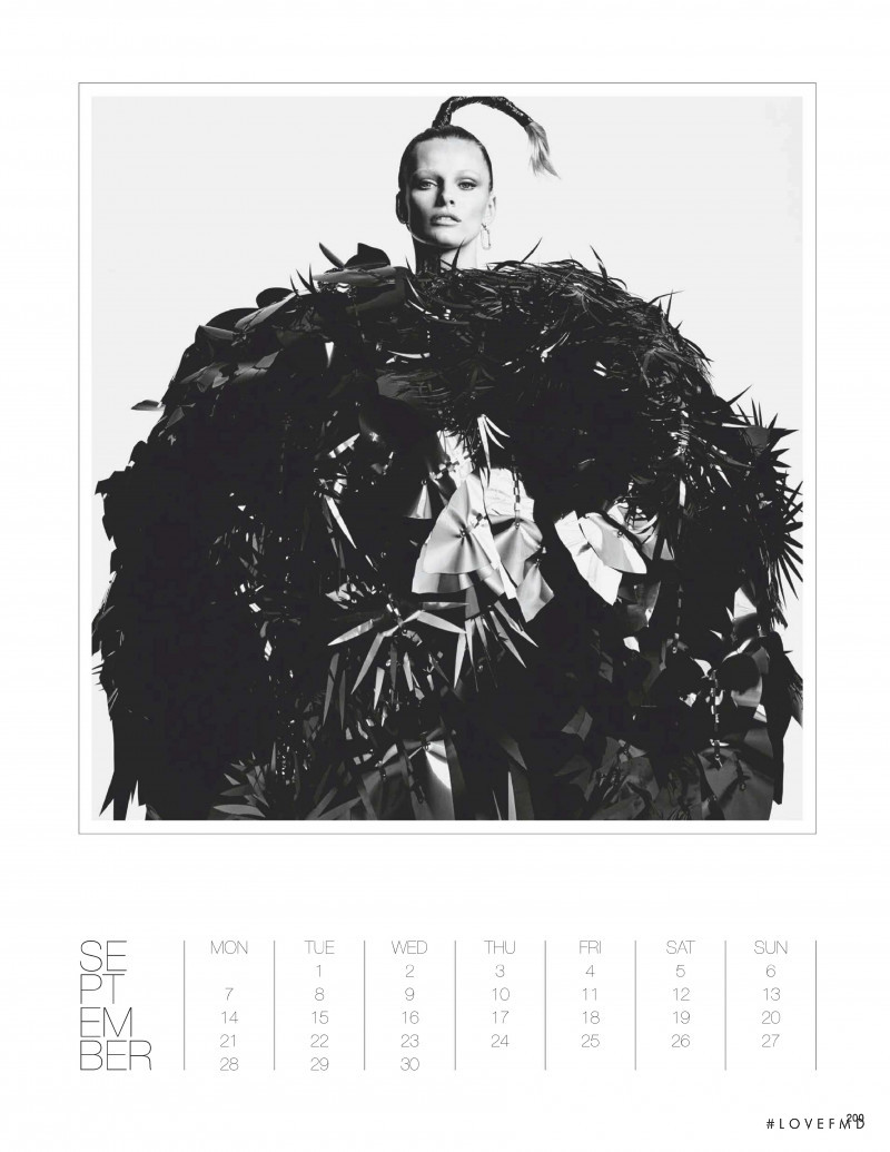 Edita Vilkeviciute featured in Calendar 2020, March 2020