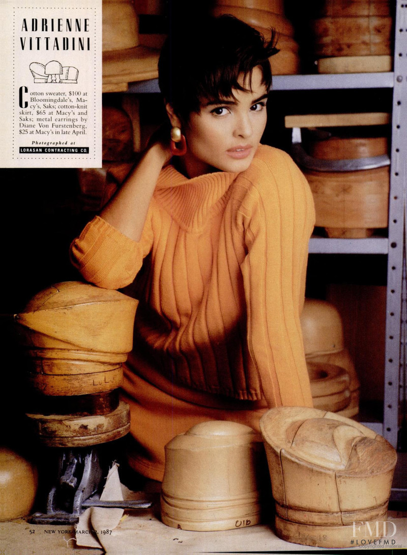 Talisa Soto featured in Short Takes, March 1987