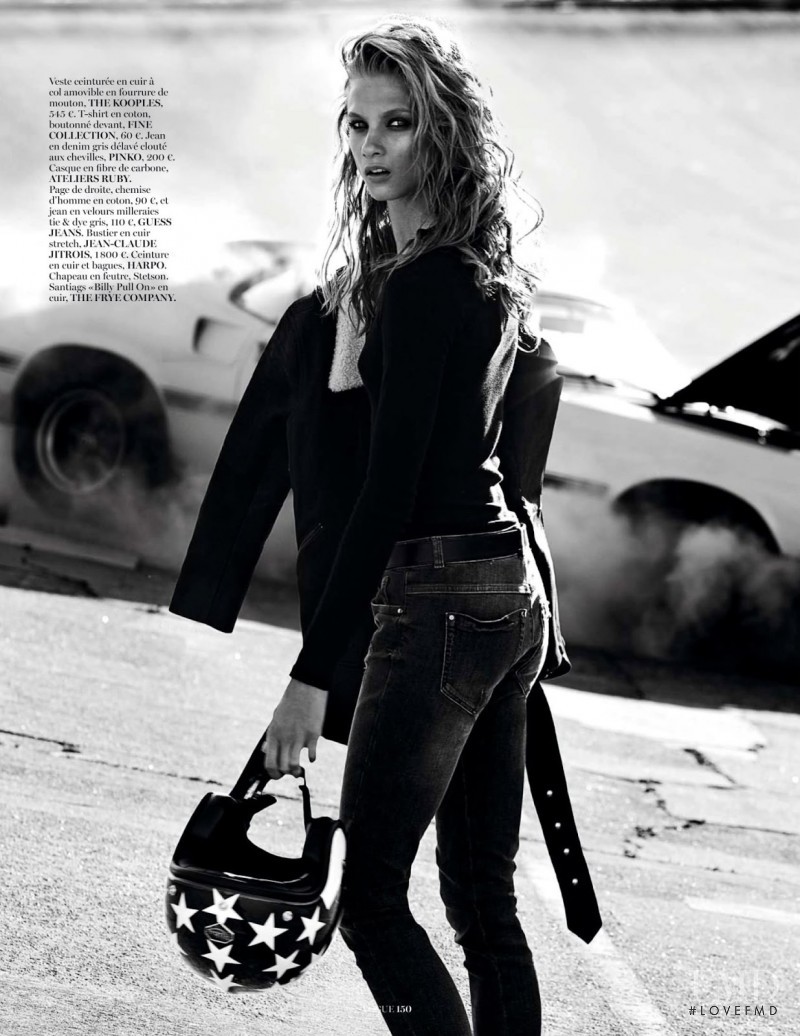 Anna Selezneva featured in Miss Vogue, November 2012