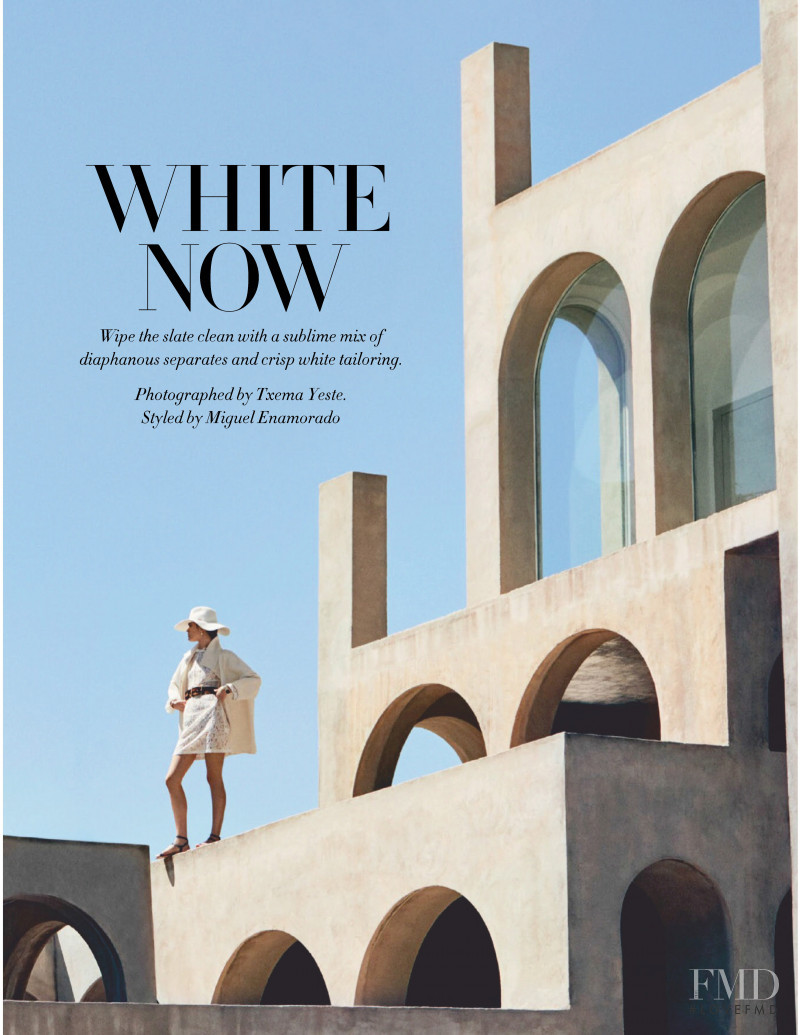 Alexandra Maria Micu featured in White Now, January 2020