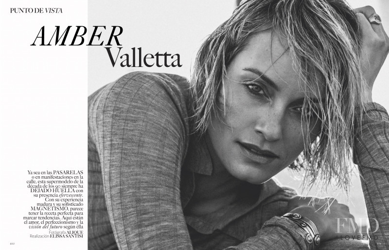 Amber Valletta featured in Punto De Vista: Amber Valletta, February 2020