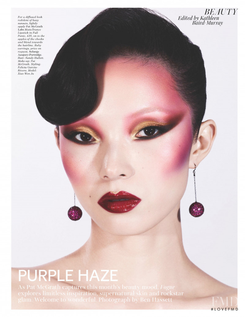 Xiao Wen Ju featured in Purple Haze, March 2020